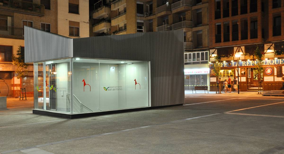 Parking Subterraneo Plaza San Antonio Altoaragonesa de Ingeniería Civil (3)