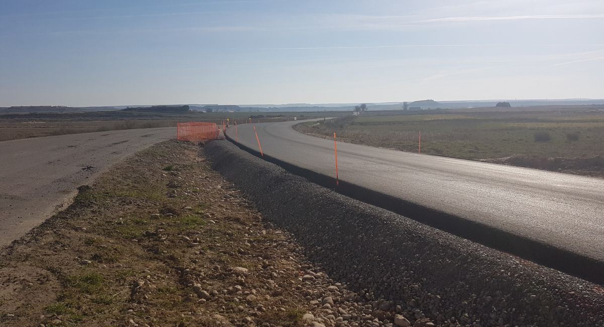 Acondicionamiento del acceso a San Lorenzo del Flumen desde la A-131 (Lalueza) Altoaragonesa de ingeniería civil