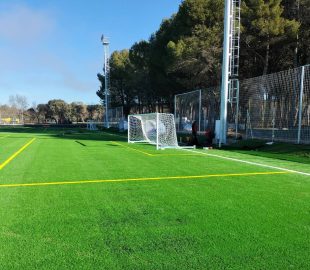 Campo de futbol Huesca Altoaragonesa de Ingeniería Civil