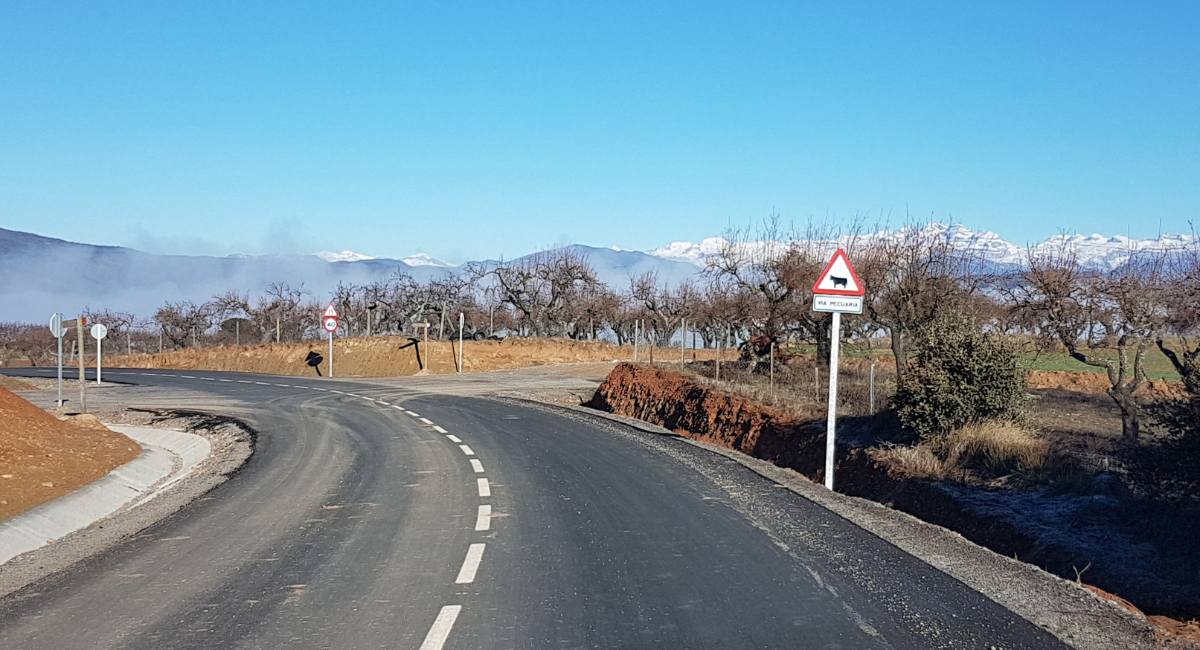 Carretera de Lamata a Javierre de Olson (Huesca) Altoaragonesa de ingeniería Civil (6)