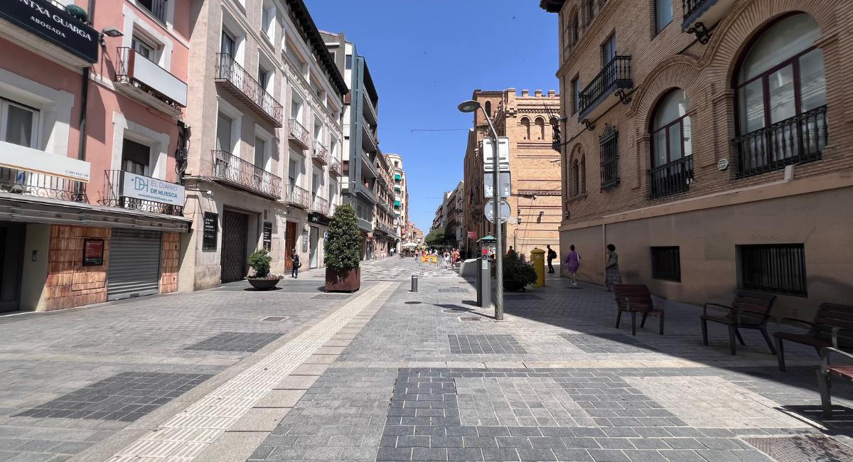 Peatonalización Cosos de Huesca Altoaragonesa de Ingeniería Civil (2)
