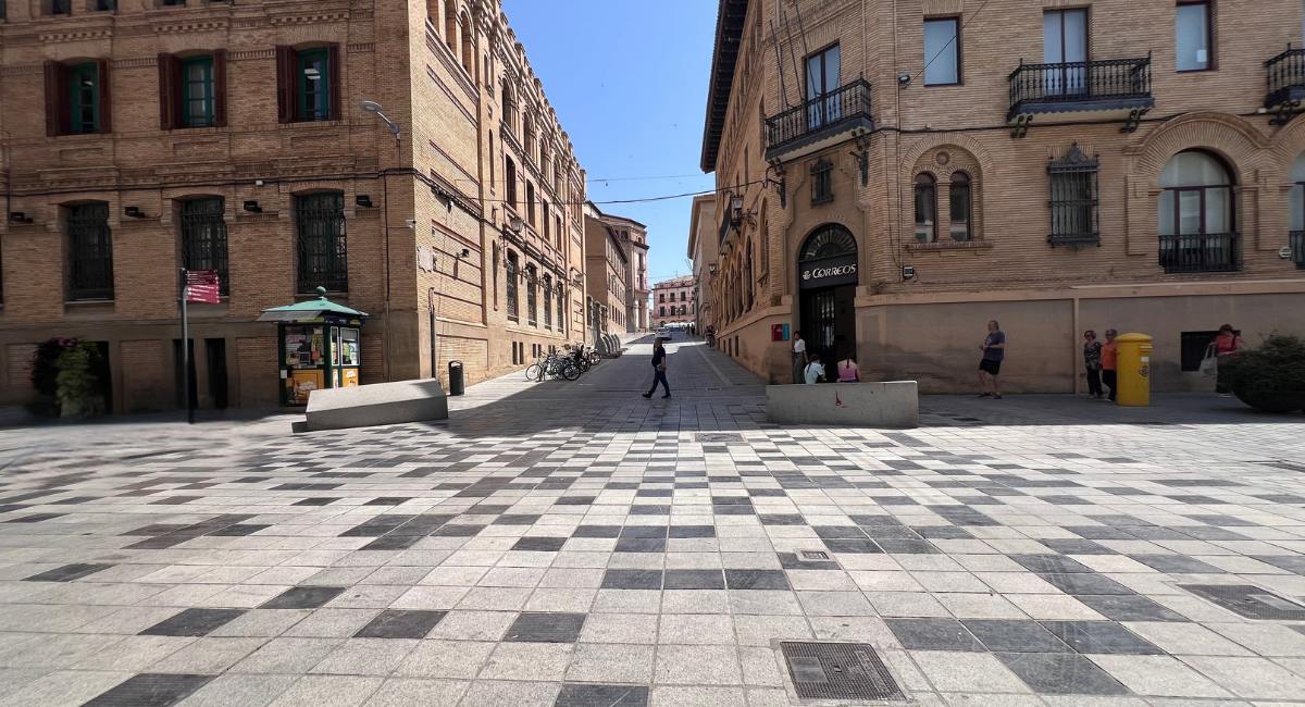 Peatonalización Cosos de Huesca Altoaragonesa de Ingeniería Civil (3)