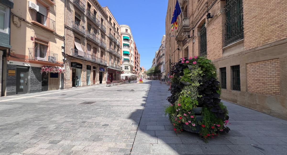 Peatonalización Cosos de Huesca Altoaragonesa de Ingeniería Civil (4)