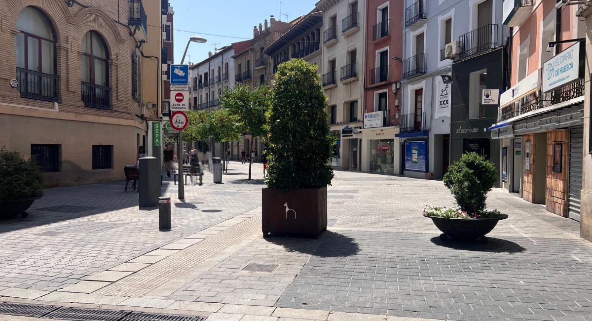 Peatonalización Cosos de Huesca Altoaragonesa de Ingeniería Civil